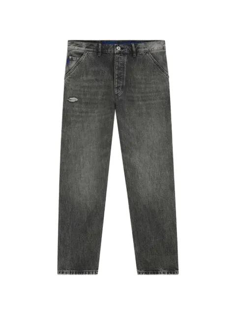 HUGO baggy-fit black jeans with carpenter details