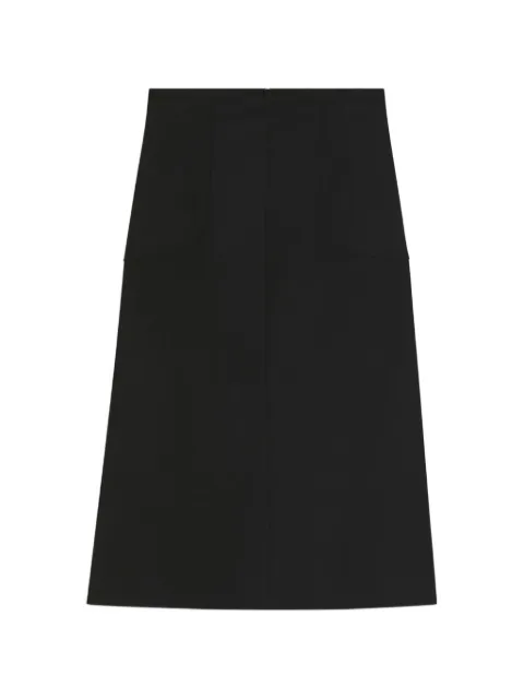 HUGO flared skirt with seam details