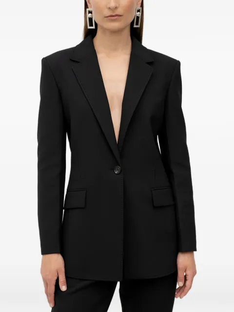 HUGO single-breasted notched-lapel blazer