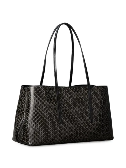 Calvin Klein monogram-print shoulder bag