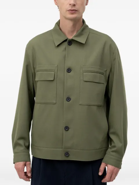 HUGO slim-fit blazer with patch chest pockets