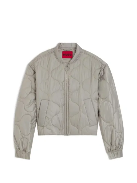 HUGO chaqueta impermeable con acolchado de cebolla