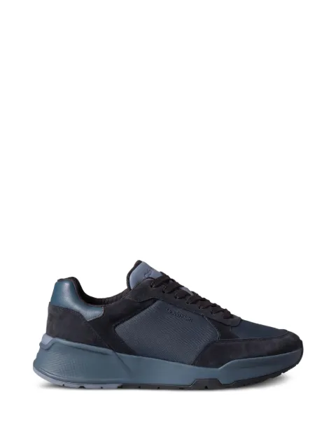 Calvin Klein calf-suede-panelled sneakers