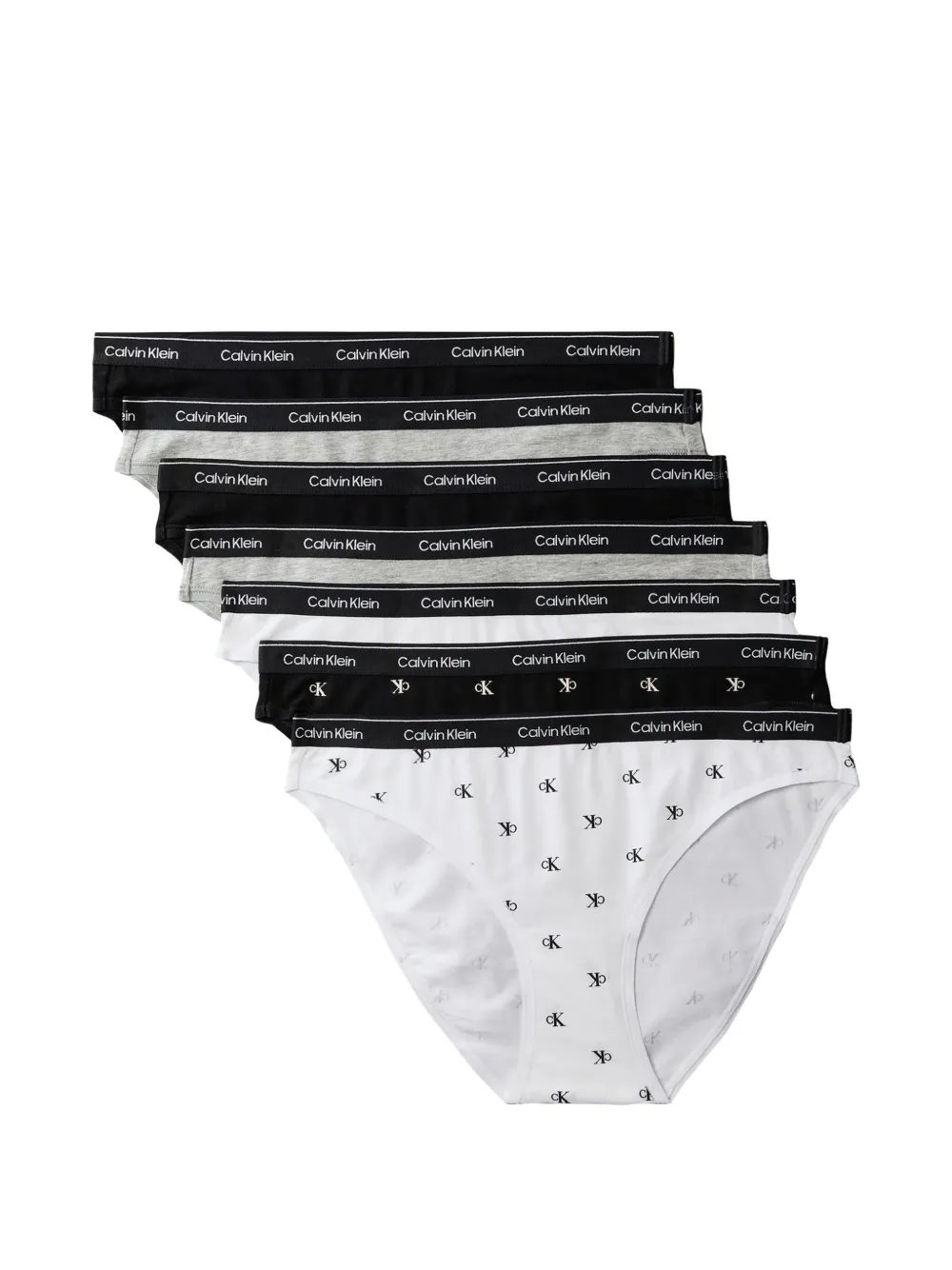 Calvin Klein Slip con banda logata (7 pezzi) - Multicolore