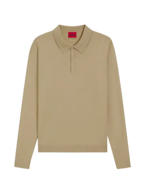 HUGO slim-fit knit polo