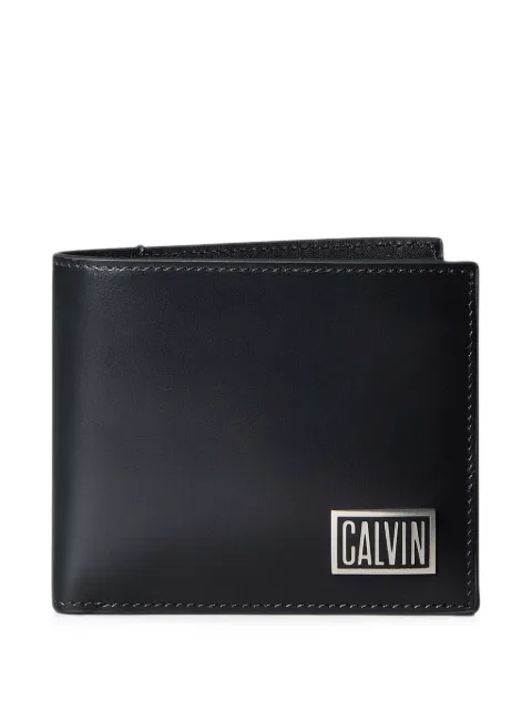 Calvin Klein logo-plaque bi-fold wallet