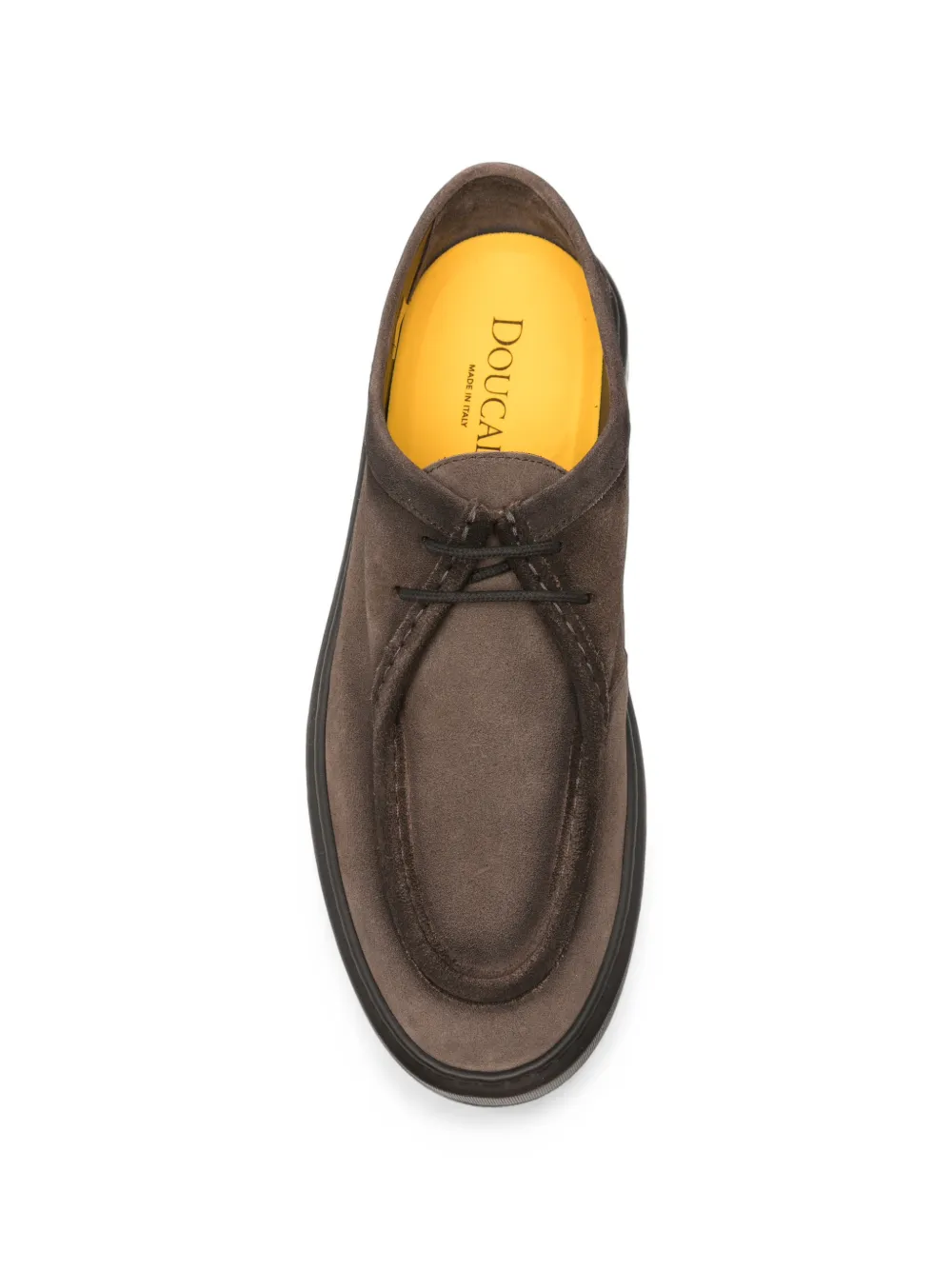 Doucal's lace-up boat shoes Bruin