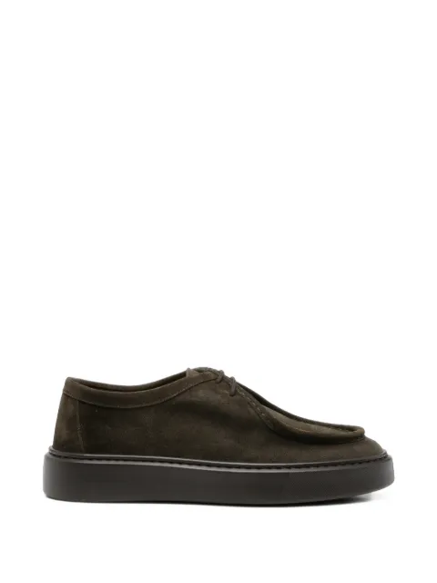 Doucal's suede boat shoes