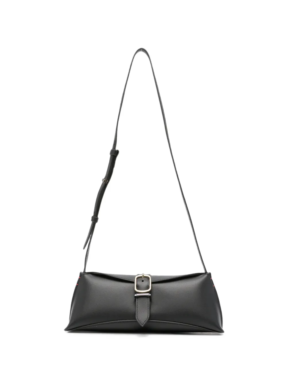 Paul Smith buckle-detail leather shoulder bag - Nero