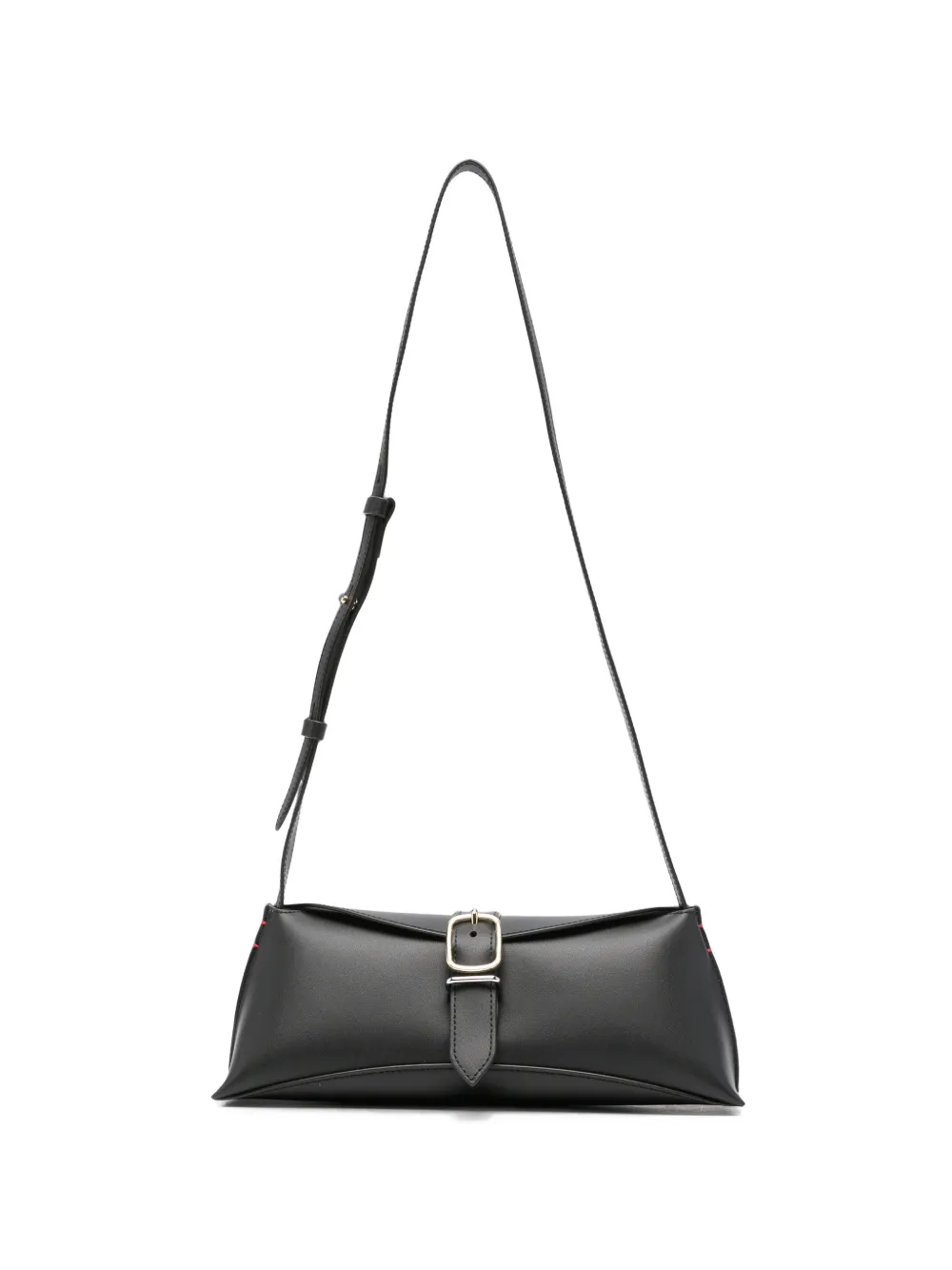 Paul Smith buckle-detail leather shoulder bag - Nero