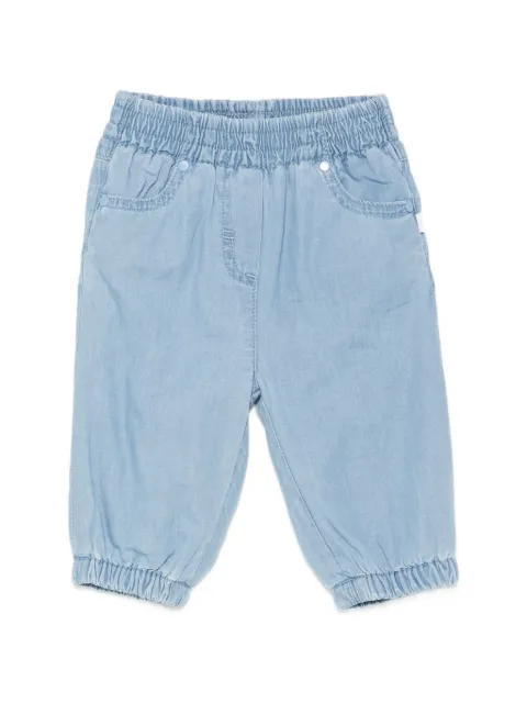 Stella McCartney Kids horse-embroidered elasticated trousers