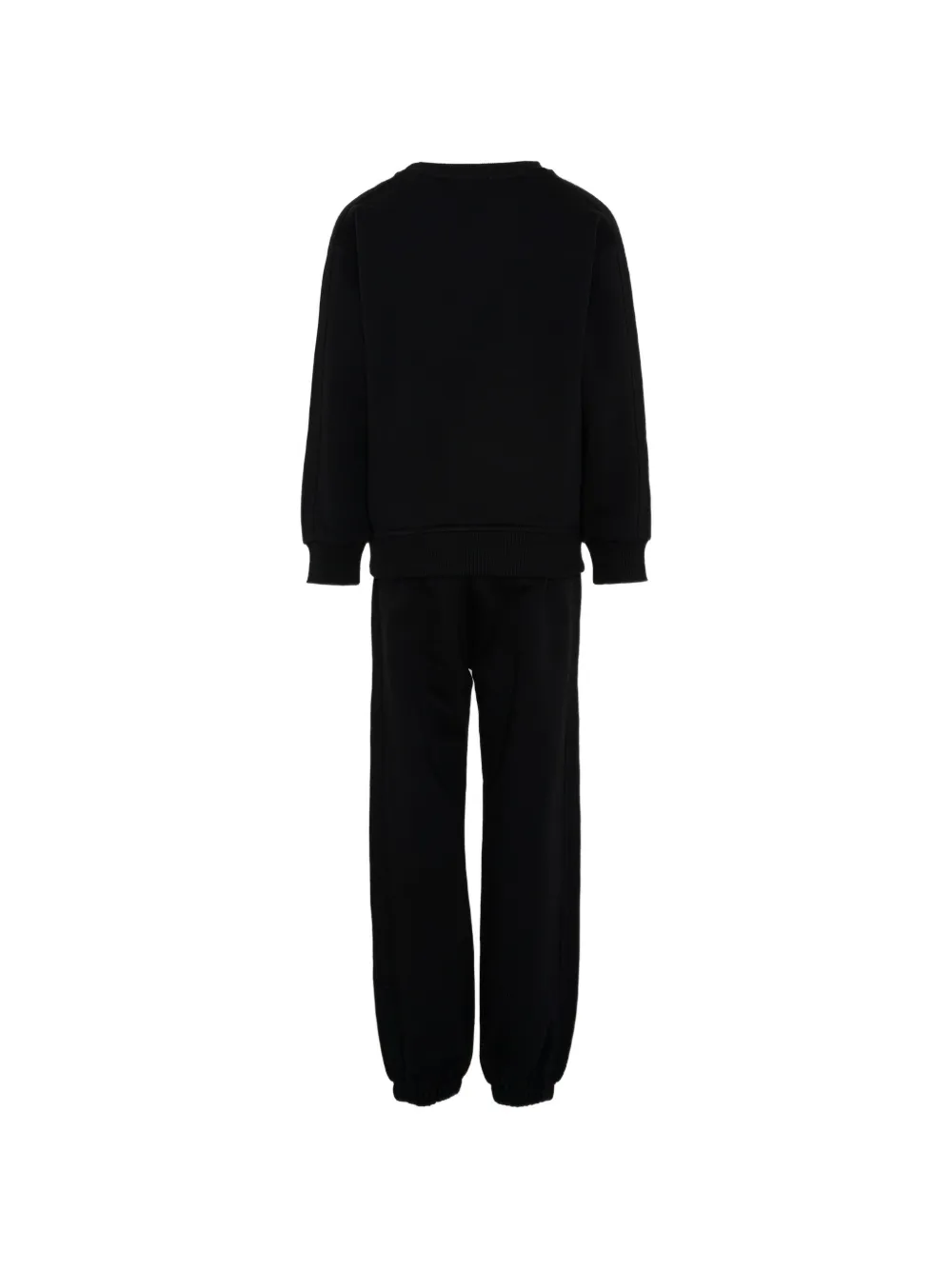Moschino Kids Trainingspak met lange mouwen Zwart