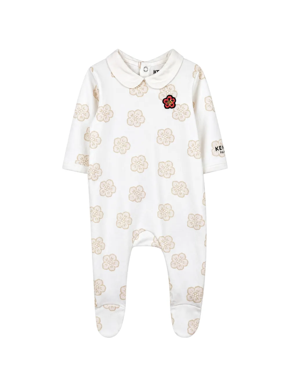 Kenzo Kids Babypakje met Boke Flower-print (set van drie) Wit