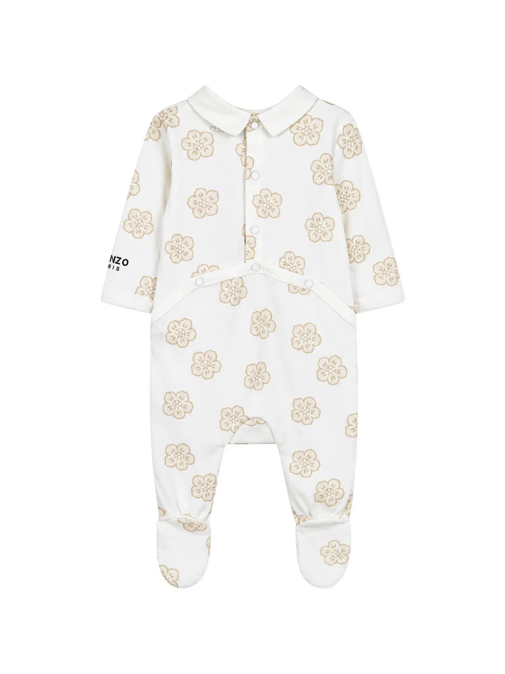Kenzo Kids Babypakje met Boke Flower-print (set van drie) Wit