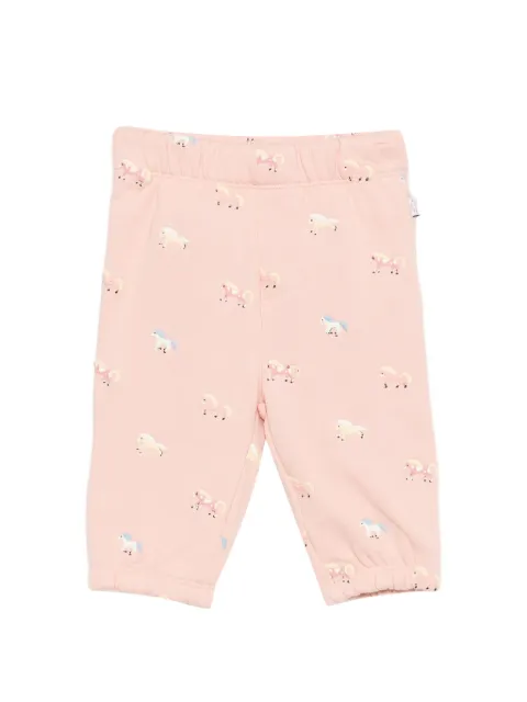Stella McCartney Kids Jogginghose mit Pferde-Print