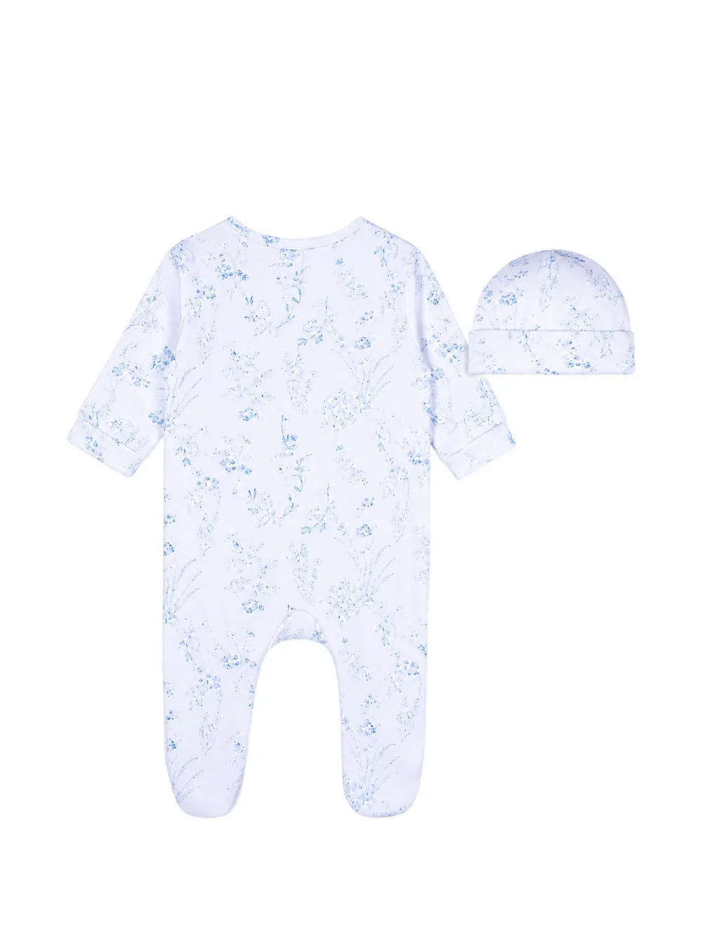 Givenchy Kids Babypakje met bloemenprint en logoprint Wit