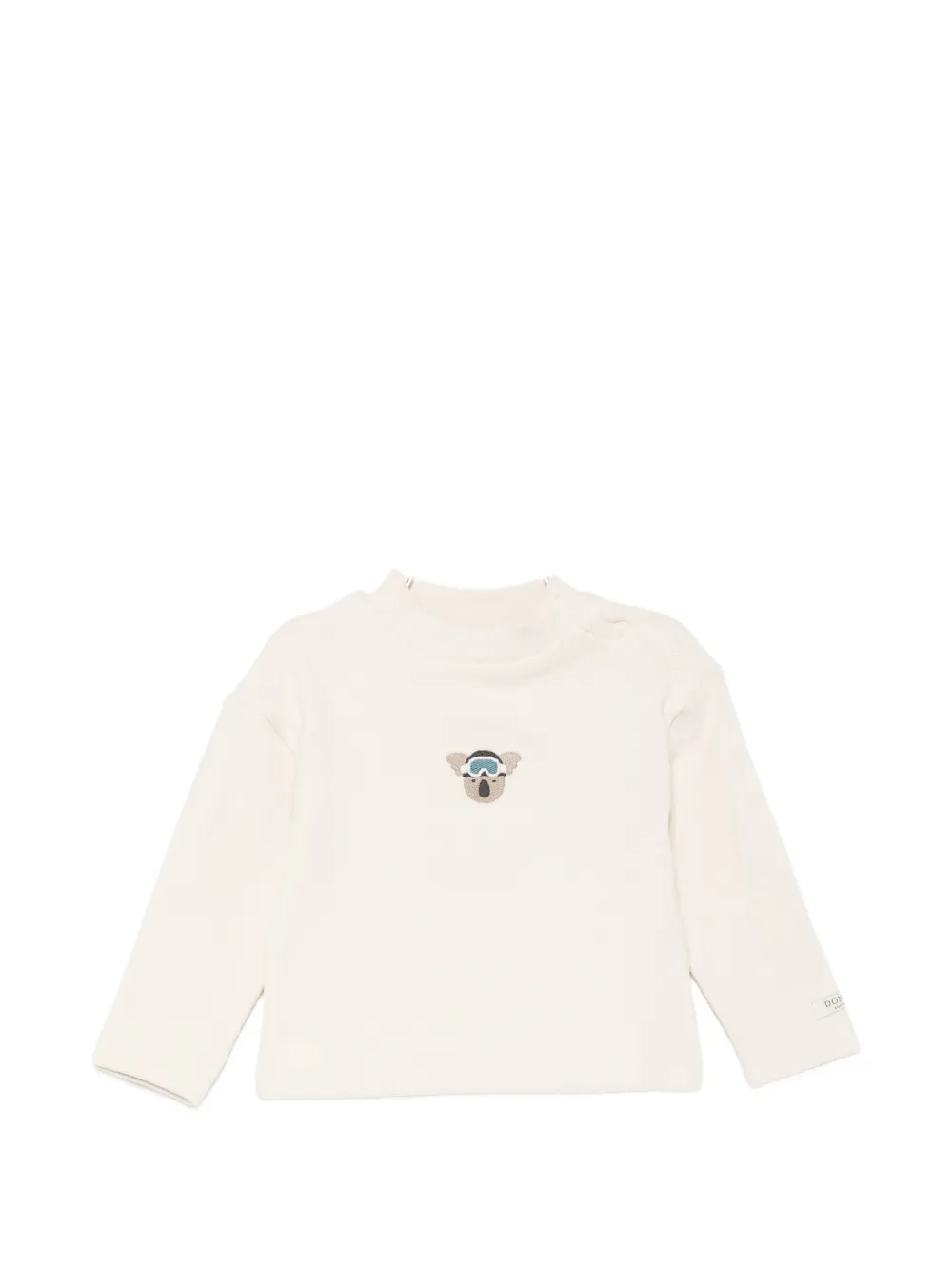 Donsje koala-embroidered T-shirt - Toni neutri