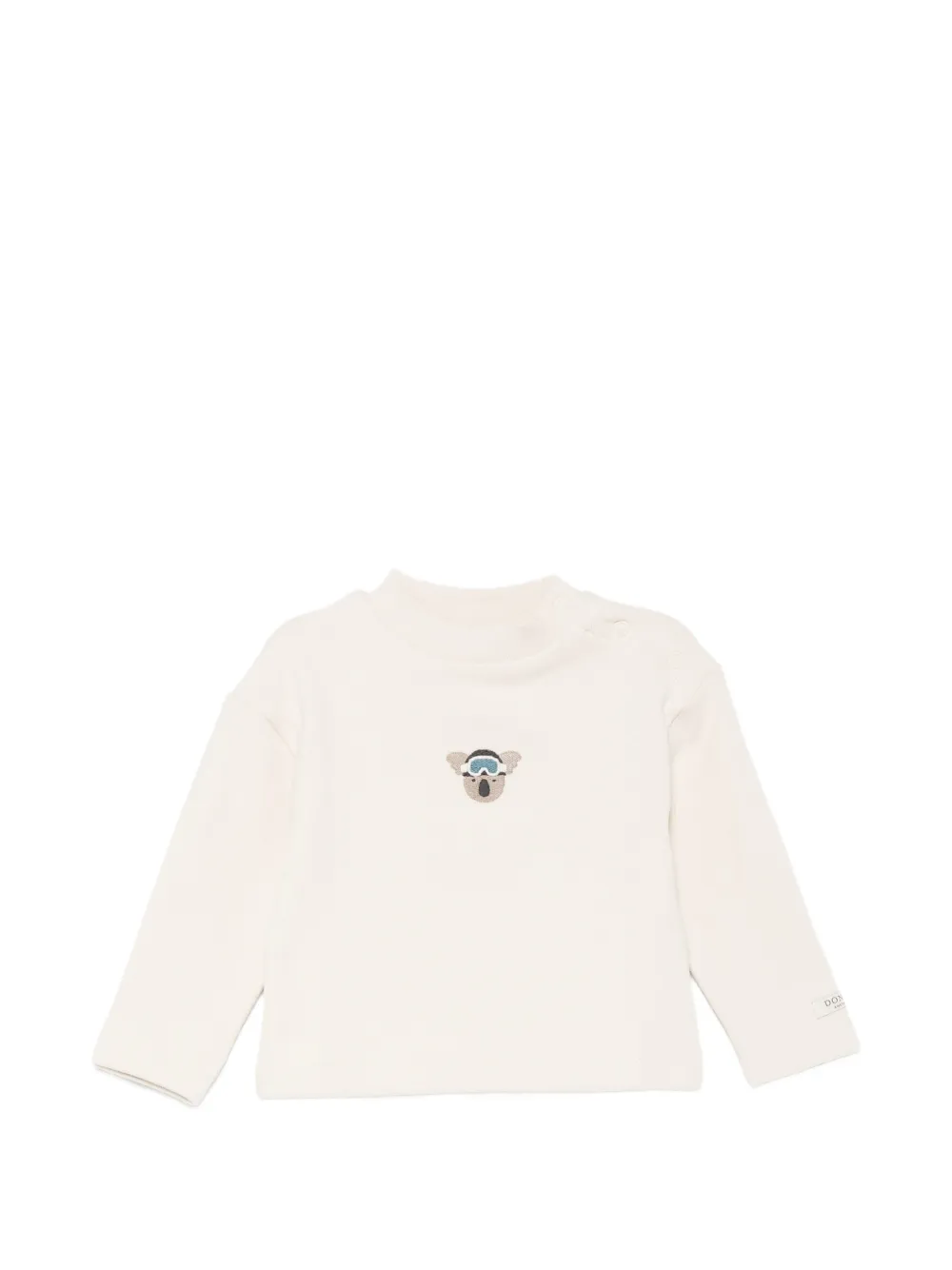 Donsje koala-embroidered T-shirt - Toni neutri