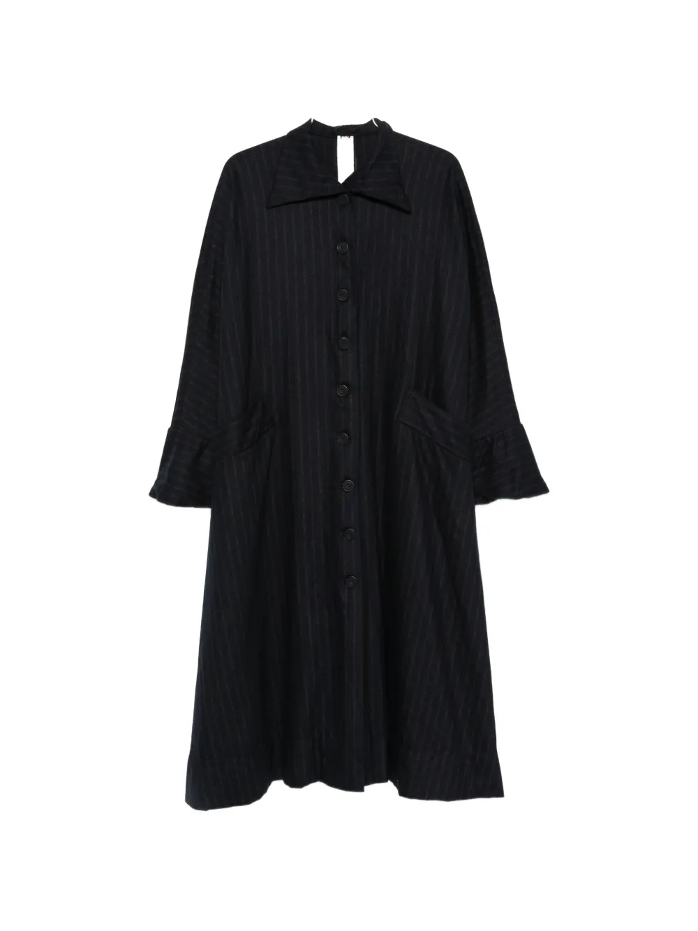 Ricorrrobe Striped Coat In Blue