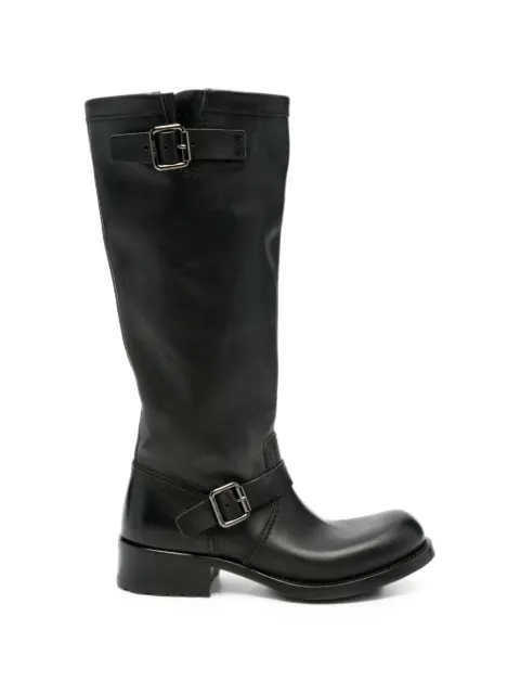 Prada buckle-detail knee-high boots