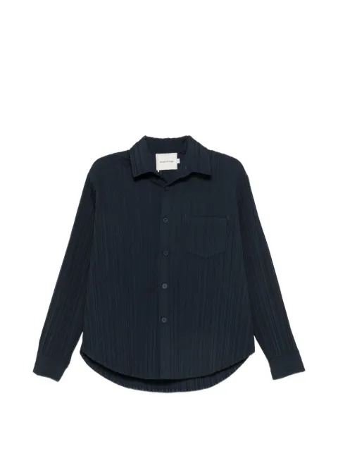 Gongdid Design plissé-effect shirt