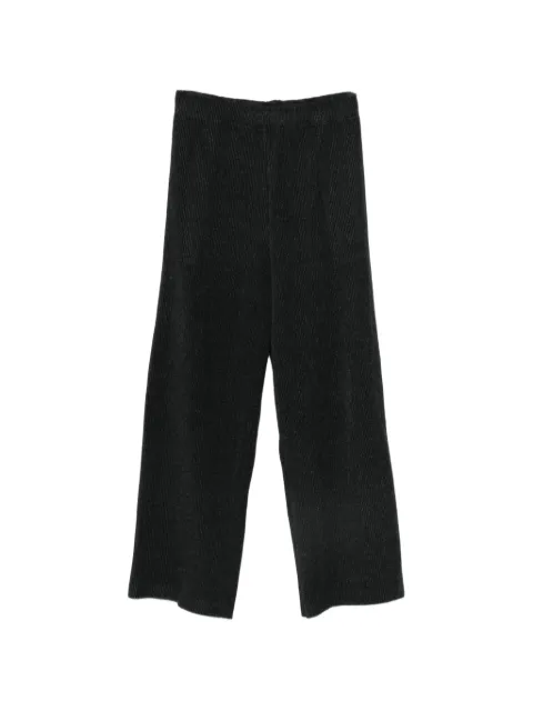 Gongdid Design pantalones tejidos de canalé