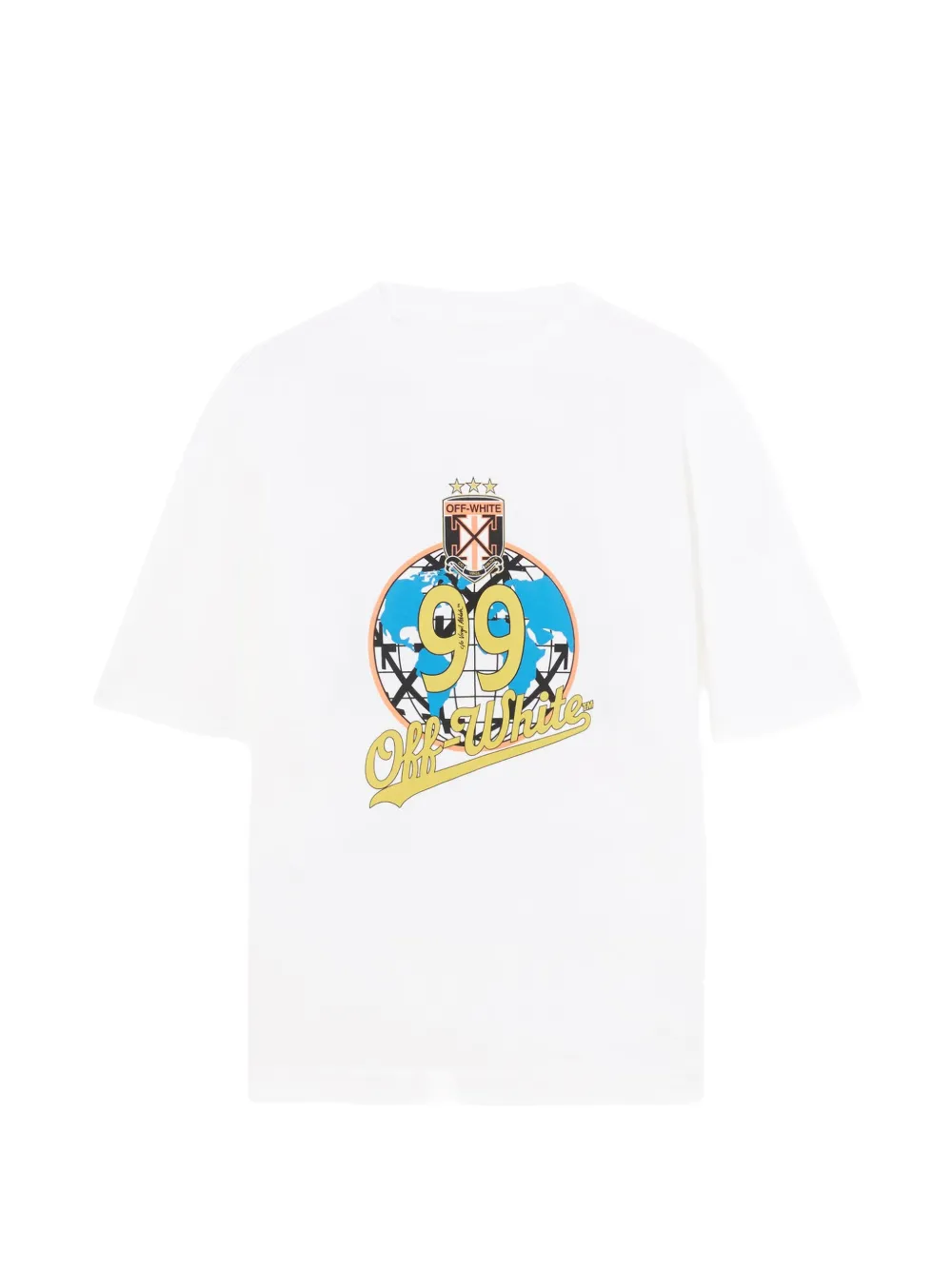 Off-White soccer '26 Skate T-shirt - Bianco
