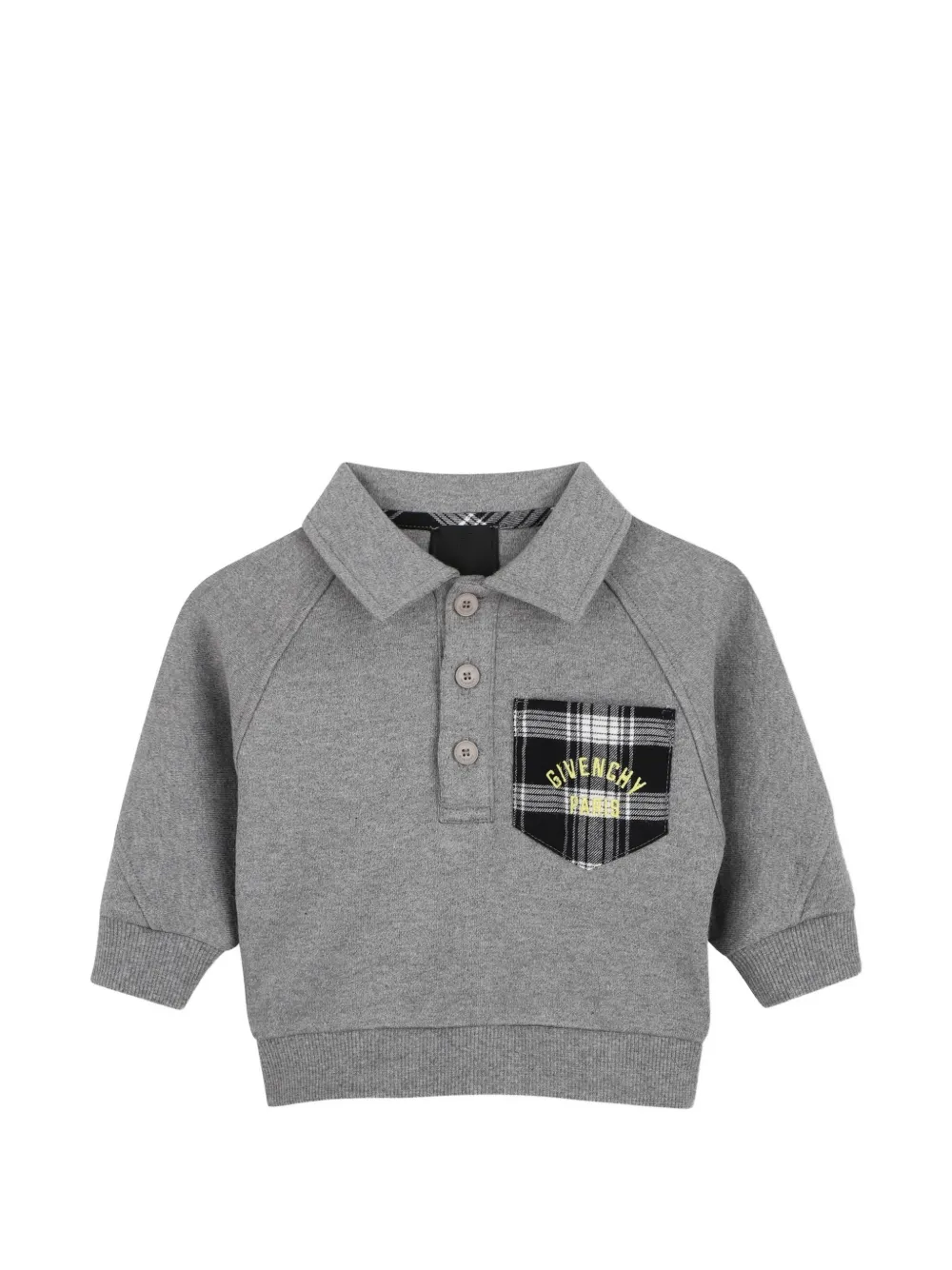 Givenchy Kids Trainingspak met geruite zak Grijs