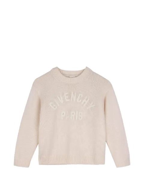 Givenchy Kids embroidered logo sweater