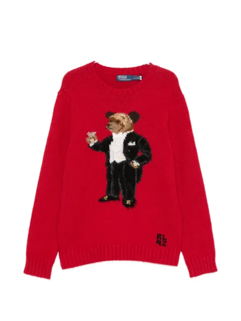 Polo Ralph Lauren Polo Bear intarsia-knit sweater