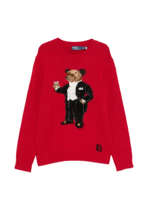 Polo Ralph Lauren jersey de intarsia Polo Bear