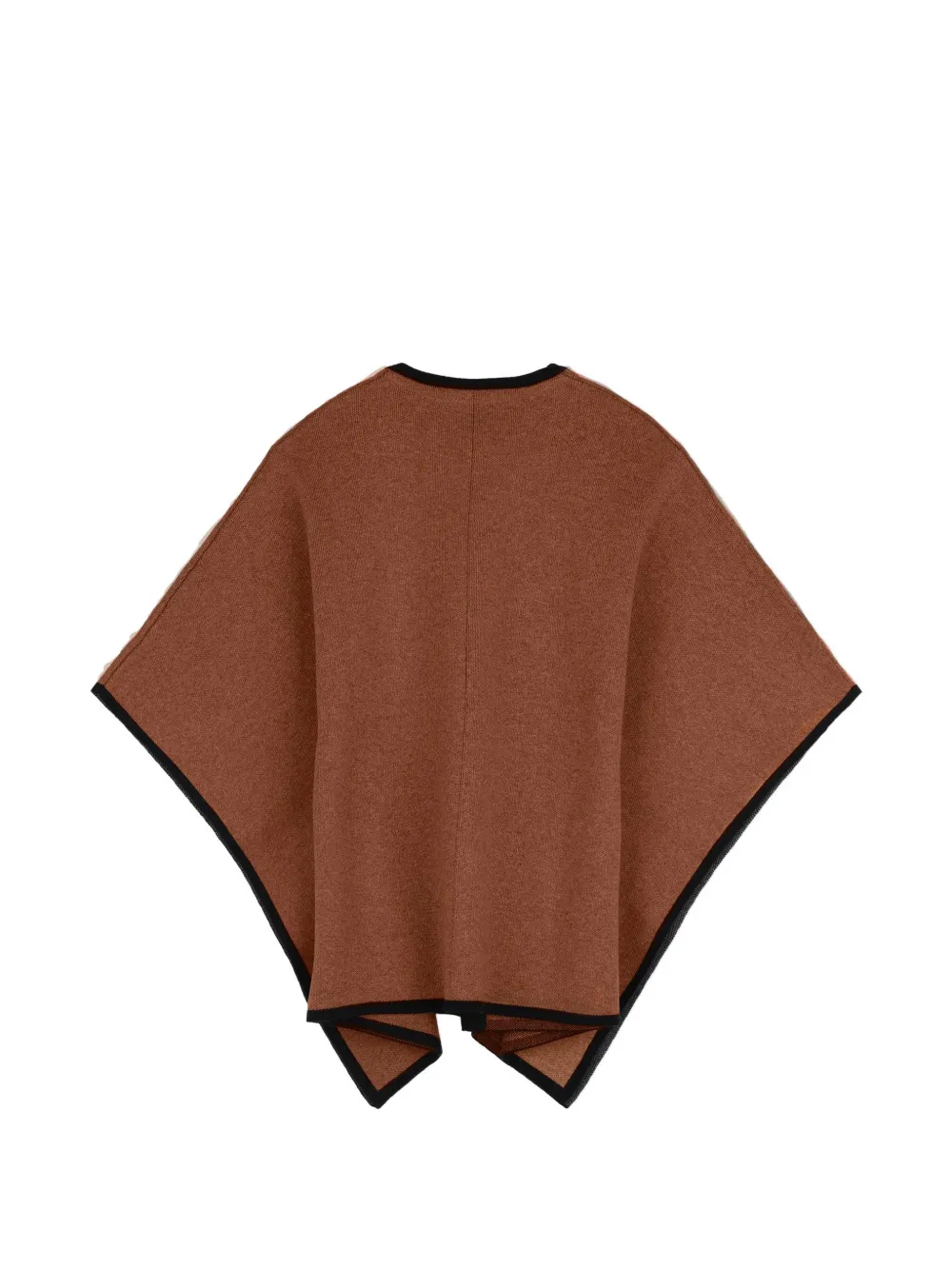 Chloé Kids Cape met gesp en geborduurd logo Bruin