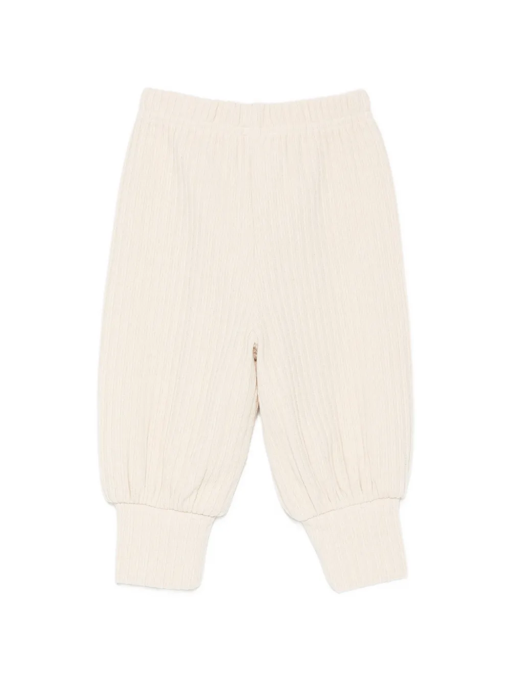 Donsje Jipie ribgebreide broek Beige