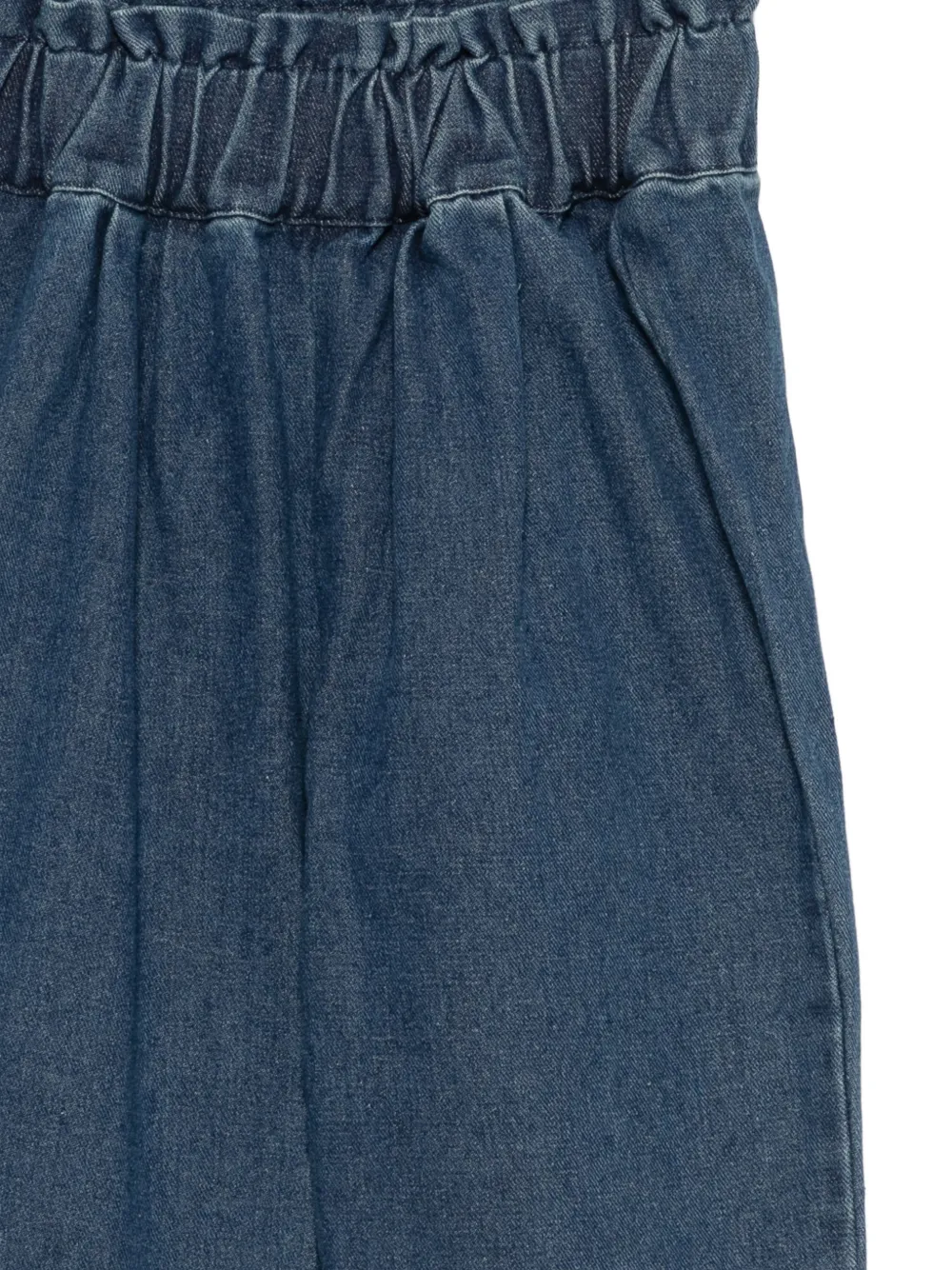 Donsje Jeans met elastische taille Blauw