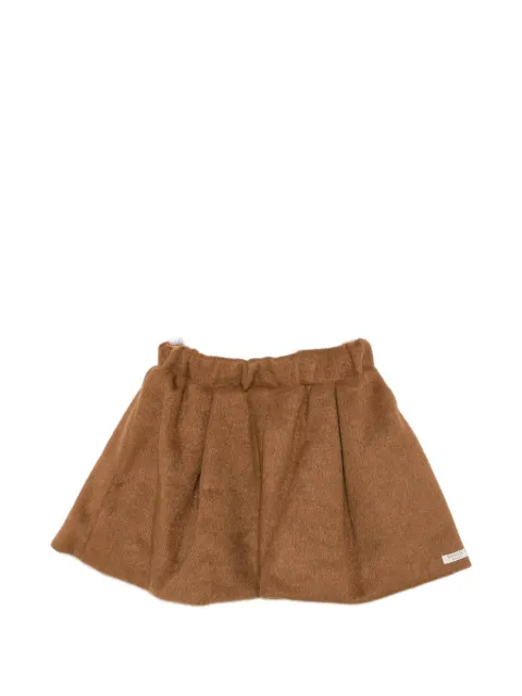 Donsje Isabelle pleated A-line skirt