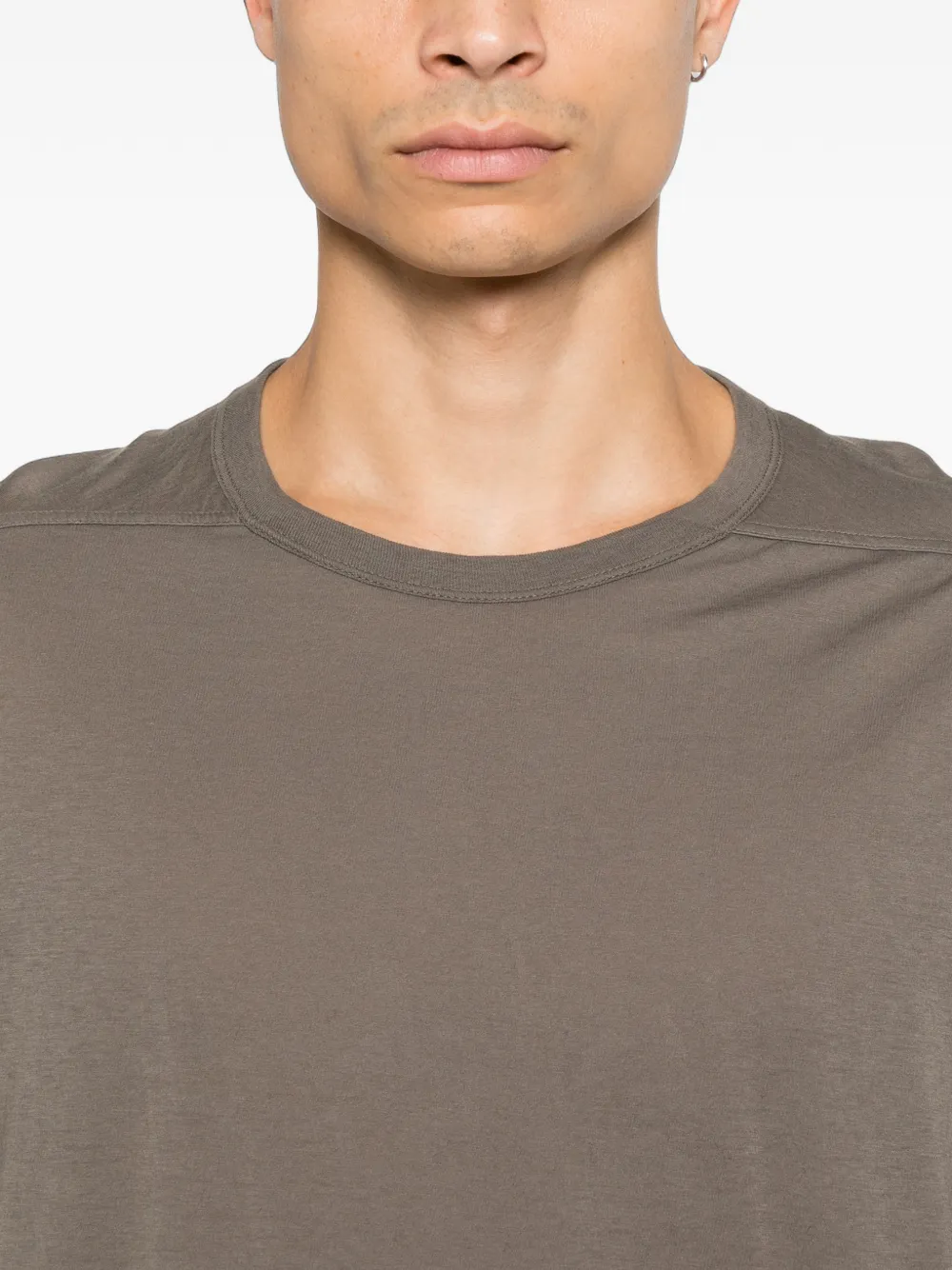 Rick Owens DRKSHDW Brad T-shirt met zichtbare naad Grijs
