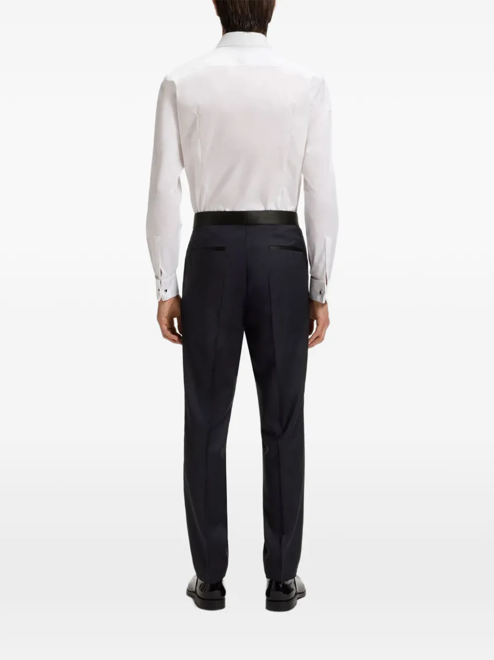 BOSS Pantalon Blauw