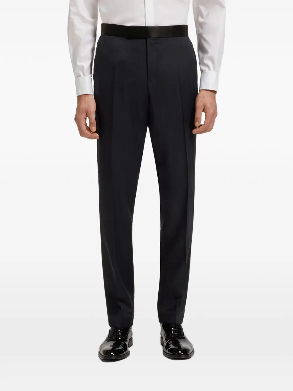 BOSS Pantalon Blauw