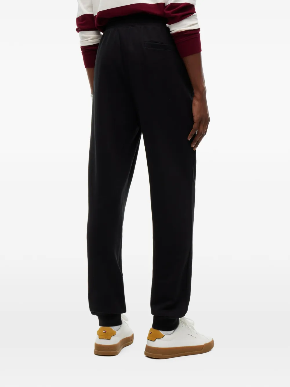 Tommy Hilfiger Trainingsbroek met trekkoordtaille Zwart