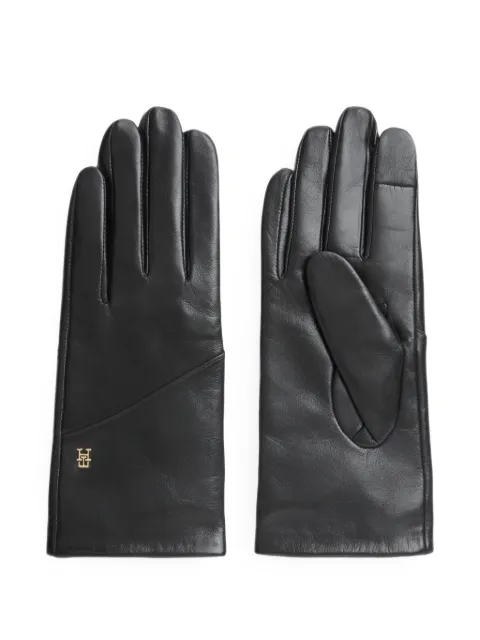 Tommy Hilfiger guantes con placa del logo