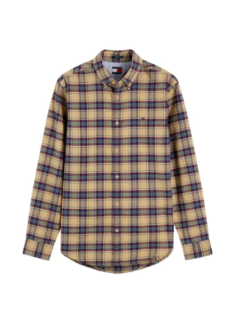 Tommy Hilfiger check-pattern long-sleeve shirt
