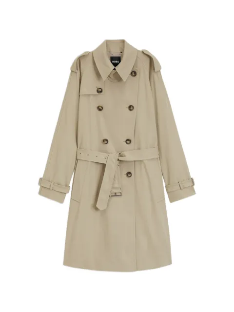 BOSS belted trench coat