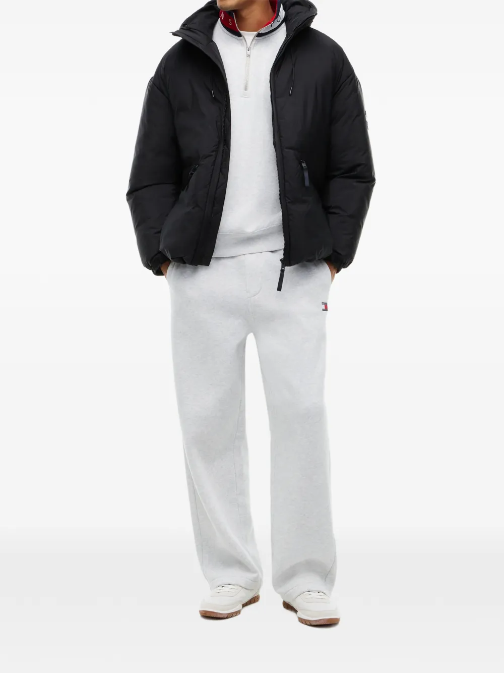 Tommy Hilfiger Gewatteerd jack Zwart