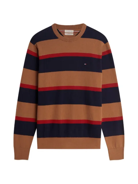 Tommy Hilfiger striped crew-neck sweater