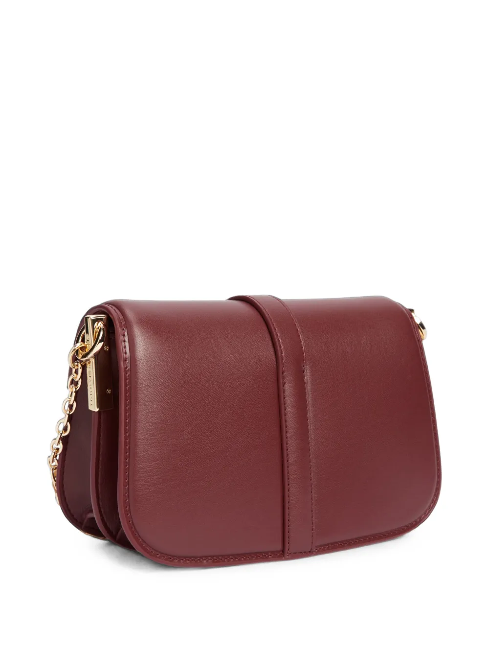 Tommy Hilfiger Heritage crossbodytas met logo-plakkaat en kettingband Rood