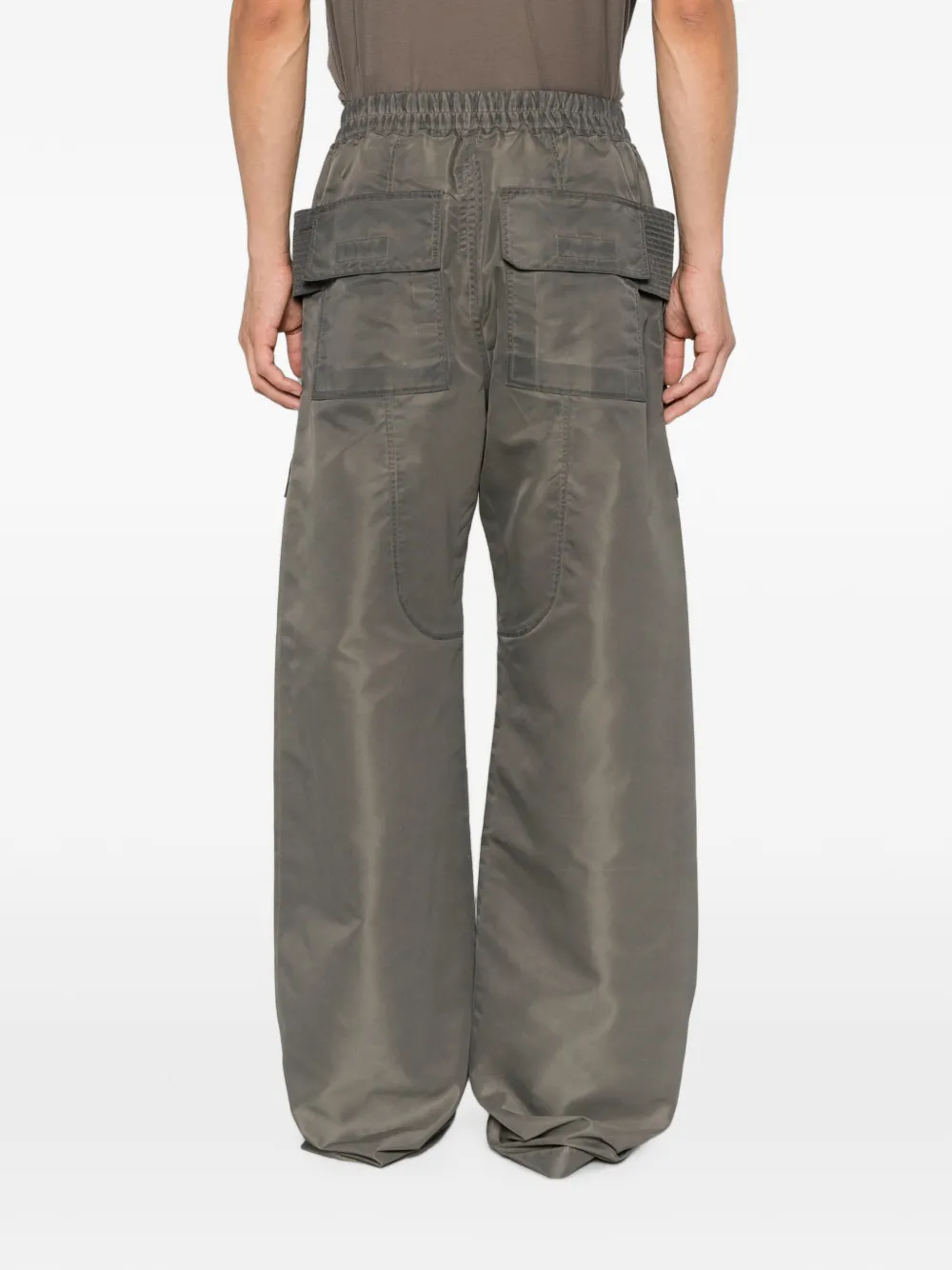 Rick Owens DRKSHDW Creatch cargo broek met trekkoord en meerdere zakken Grijs