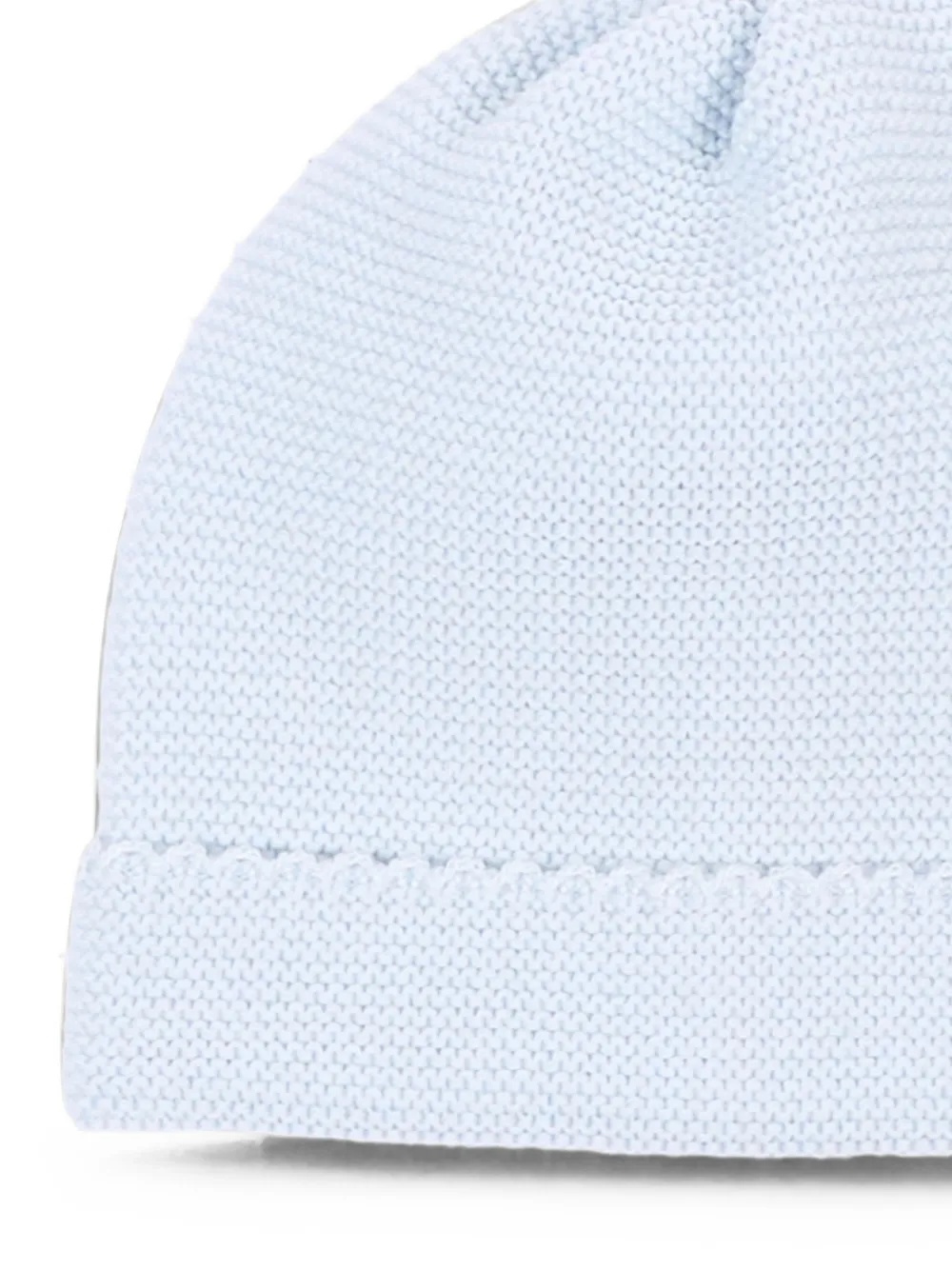 Little Bear Fijngebreide muts Blauw