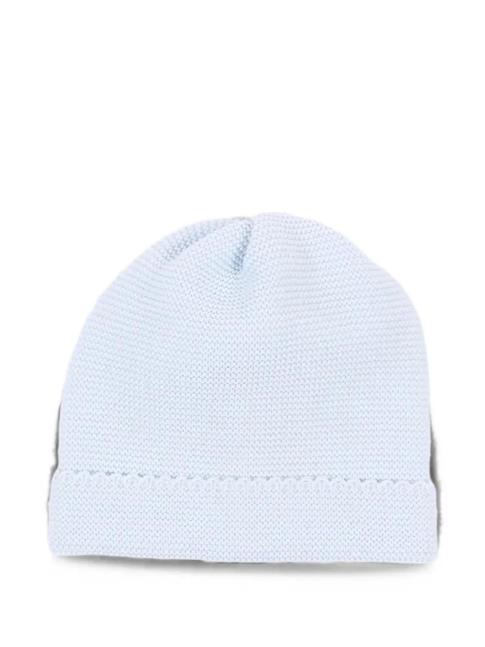 Little Bear bonnet en maille fine - Bleu Little Bear bonnet en maille fine - Bleu
