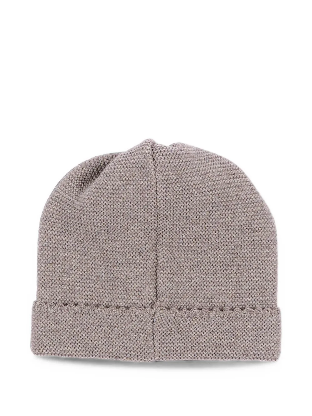 Little Bear Fijngebreide muts Beige