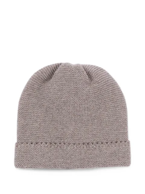 Little Bear fine-knit beanie hat